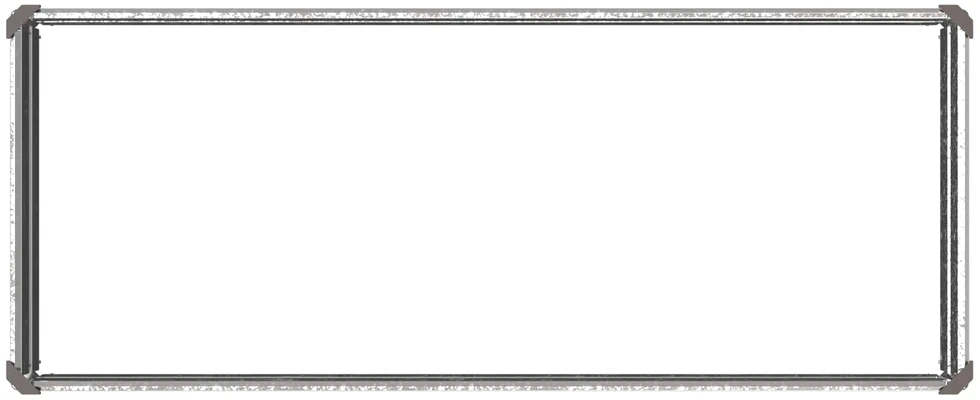 Pakelta sodo lova Sidabrinė 100 x 40 x 24 cm cinkuotas