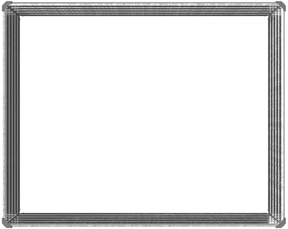 Pakelta sodo lova Sidabrinė 100 x 80 x 55 cm cinkuotas