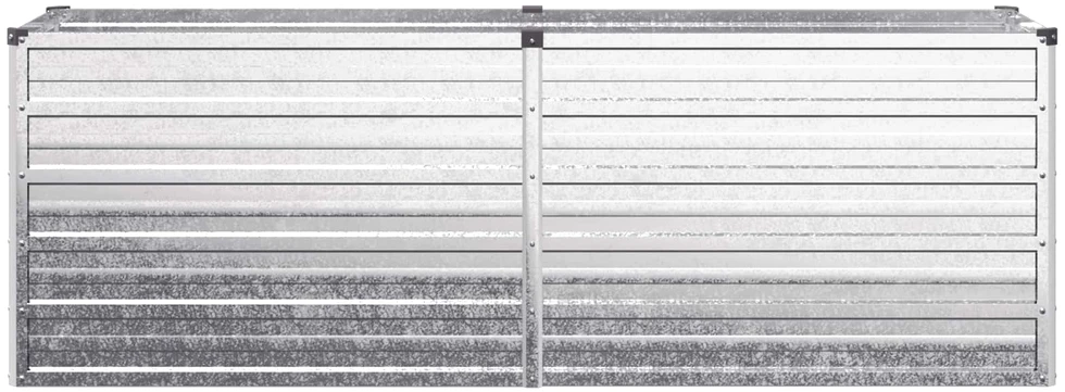 Pakelta sodo lova Sidabrinė 160 x 40 x 55 cm cinkuotas