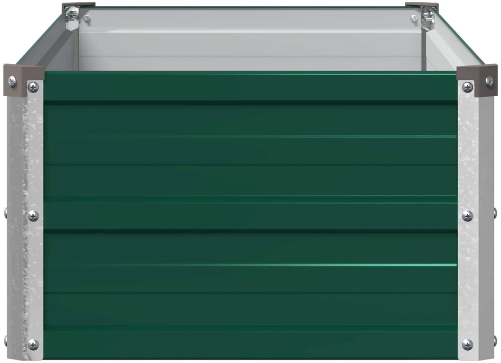 Pakelta sodo lova Žalia 100 x 40 x 24 cm