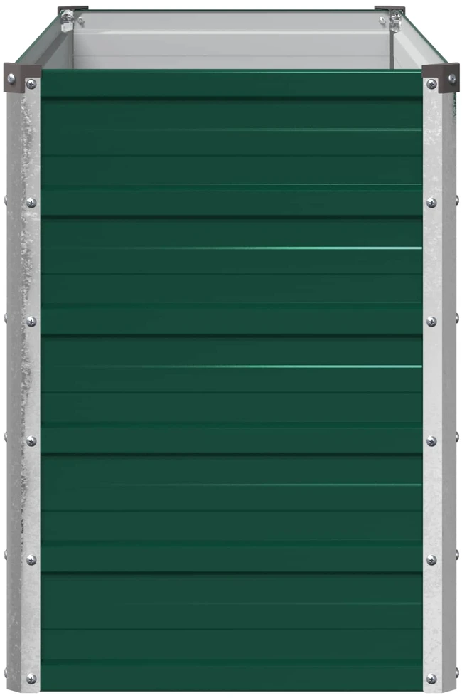 Pakelta sodo lova Žalia 100 x 40 x 55 cm