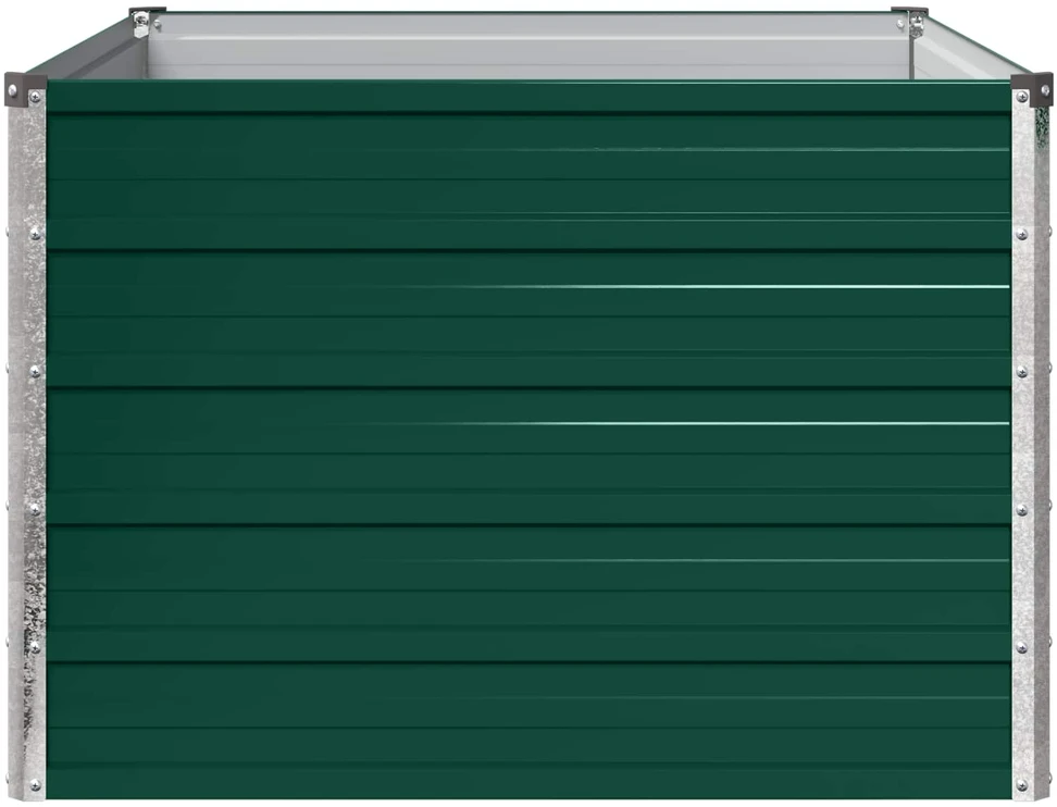 Pakelta sodo lova Žalia 100 x 80 x 55 cm Galvanizuotas plienas