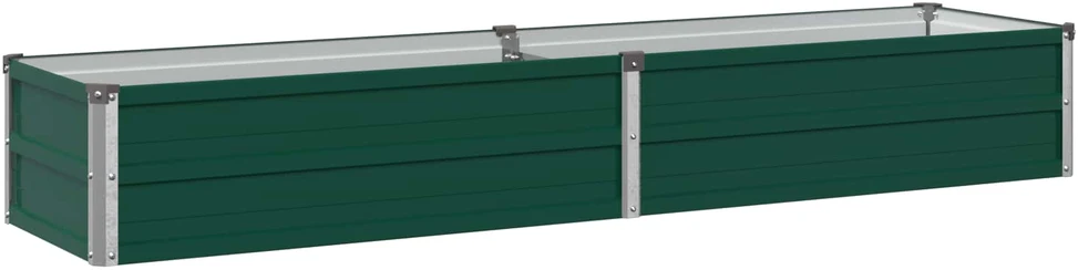 Pakelta sodo lova Žalia 160 x 40 x 24 cm Galvanizuotas plienas
