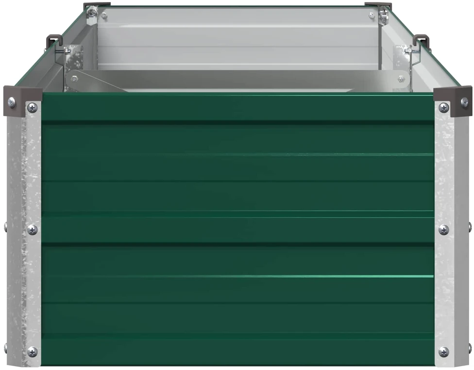 Pakelta sodo lova Žalia 160 x 40 x 24 cm Galvanizuotas plienas