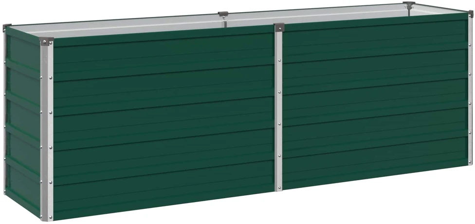 Pakelta sodo lova Žalia 160 x 40 x 55 cm
