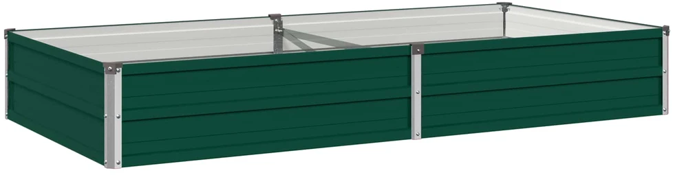 Pakelta sodo lova Žalia 160 x 80 x 24 cm
