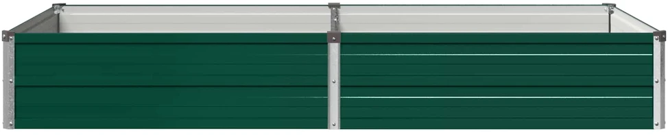Pakelta sodo lova Žalia 160 x 80 x 24 cm