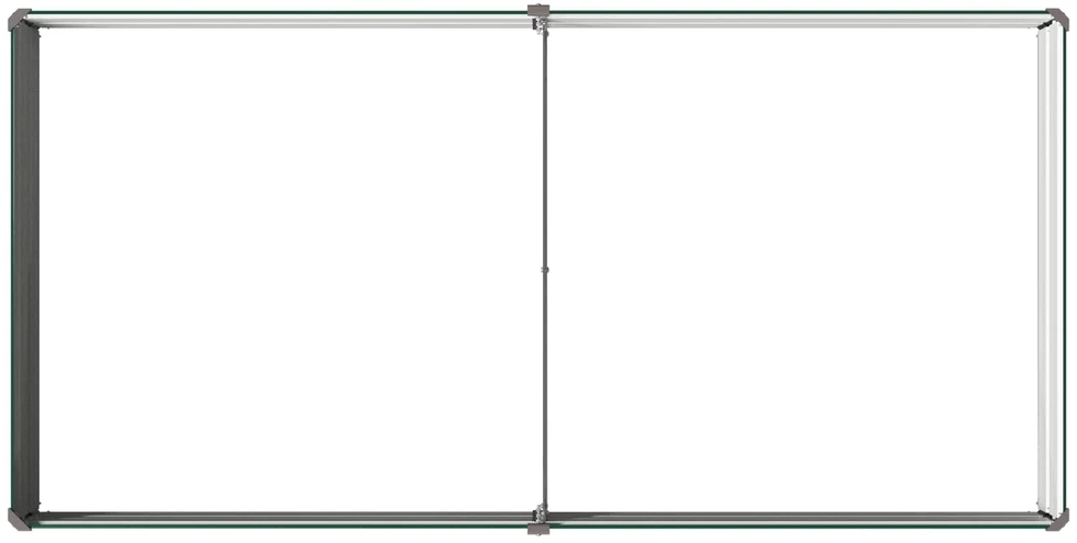 Pakelta sodo lova Žalia 160 x 80 x 24 cm