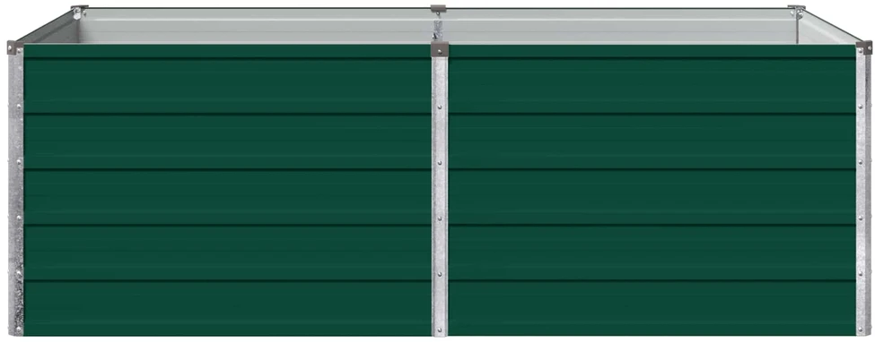 Pakelta sodo lova Žalia 160 x 80 x 55 cm