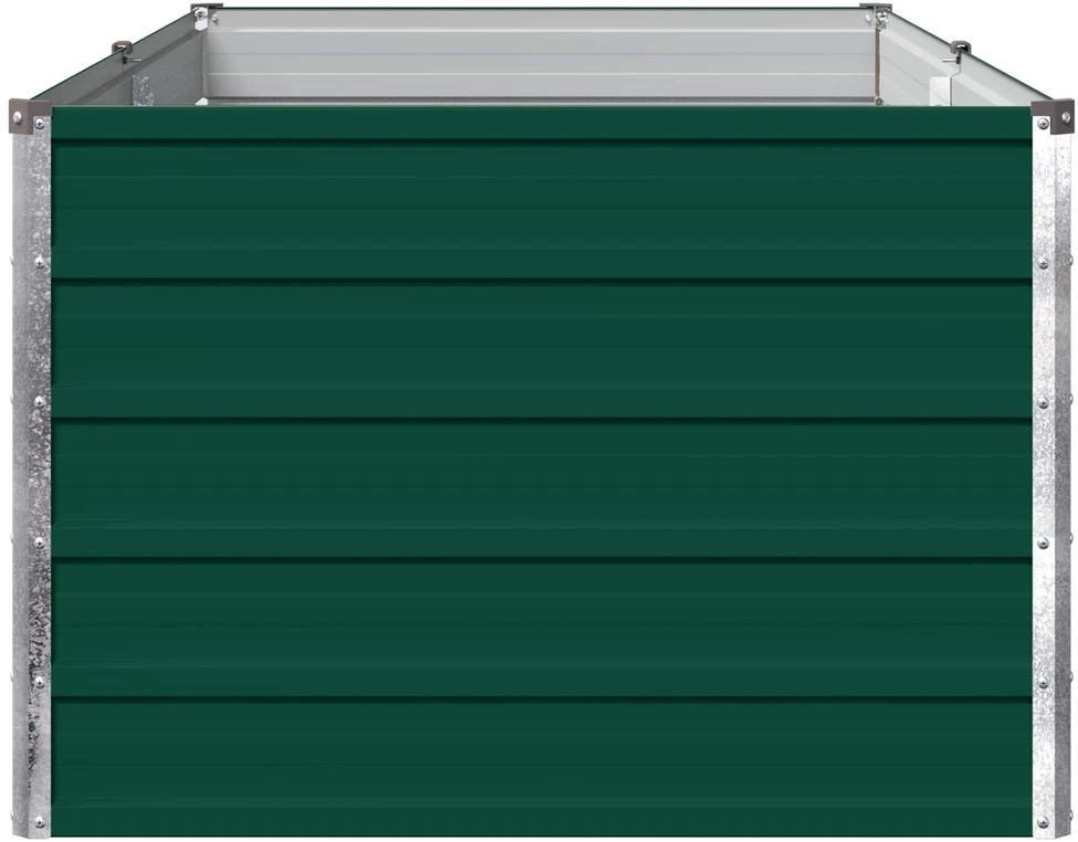 Pakelta sodo lova Žalia 160 x 80 x 55 cm
