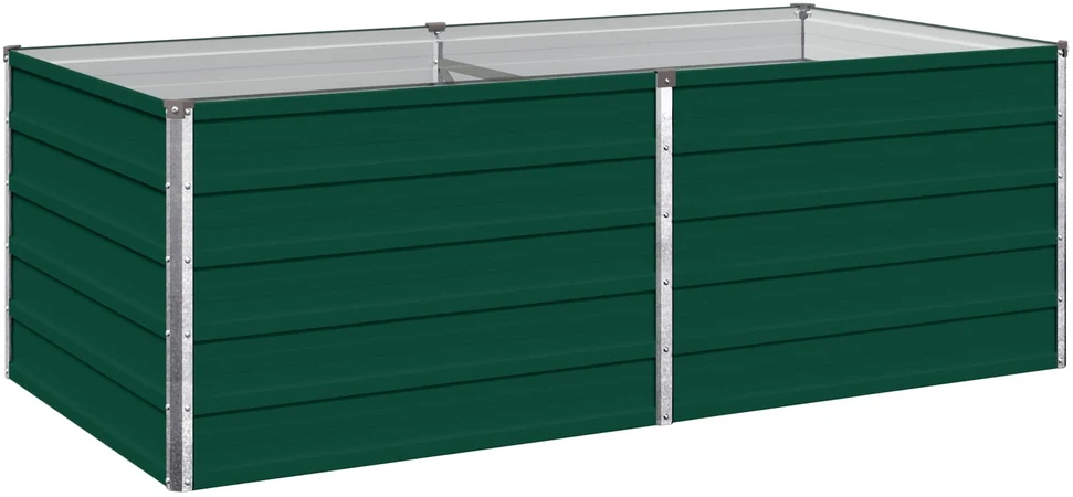 Pakelta sodo lova Žalia 160 x 80 x 55 cm