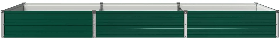 Pakelta sodo lova Žalia 240 x 80 x 24 cm