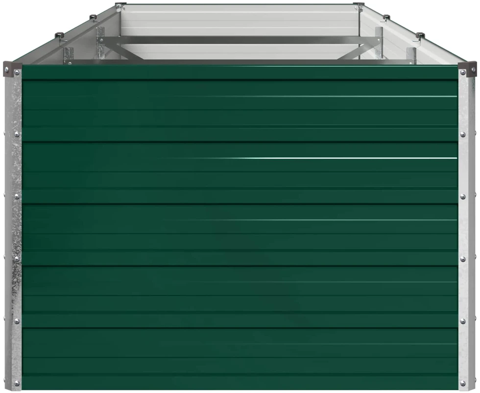 Pakelta sodo lova Žalia 240 x 80 x 55 cm