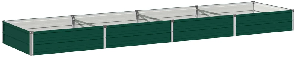 Pakelta sodo lova Žalia 320 x 80 x 24 cm