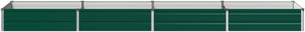 Pakelta sodo lova Žalia 320 x 80 x 24 cm