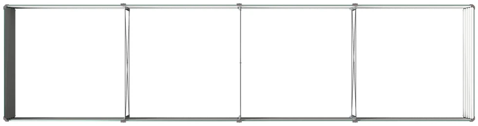 Pakelta sodo lova Žalia 320 x 80 x 55 cm