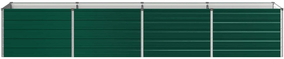 Pakelta sodo lova Žalia 320 x 80 x 55 cm