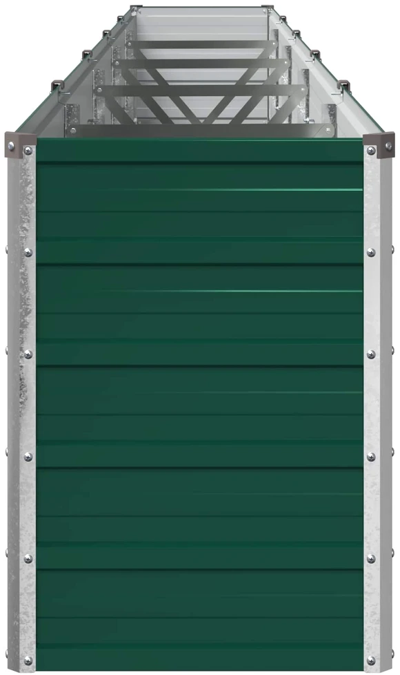 Pakelta sodo lova Žalia 400 x 40 x 55 cm Galvanizuotas plienas