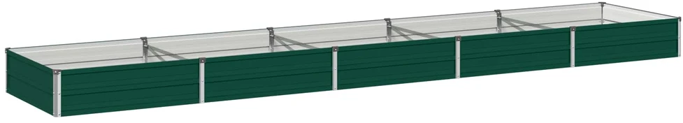 Pakelta sodo lova Žalia 400 x 80 x 24 cm