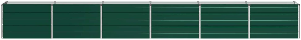 Pakelta sodo lova Žalia 480 x 40 x 55 cm Galvanizuotas plienas