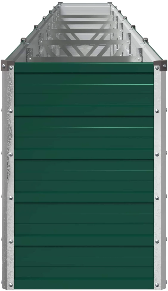 Pakelta sodo lova Žalia 480 x 40 x 55 cm Galvanizuotas plienas