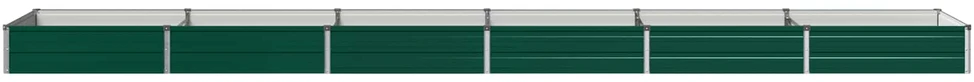 Pakelta sodo lova Žalia 480 x 80 x 24 cm