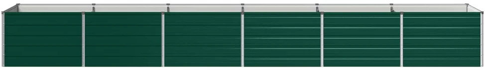 Pakelta sodo lova Žalia 480 x 80 x 55 cm