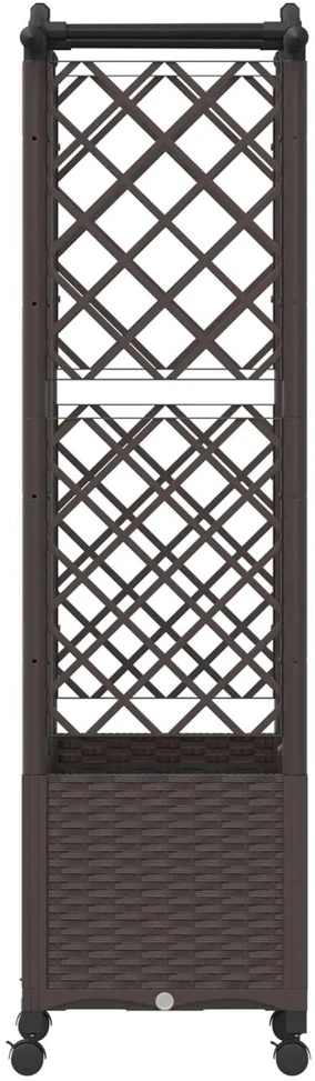 Pakeltas lovas su trelėmis ir stogu Ruda 122 x 40 x 144 cm PP
