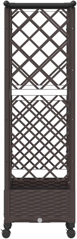 Pakeltas lovas su trelėmis ir stogu Ruda 124 x 40 x 127 cm PP