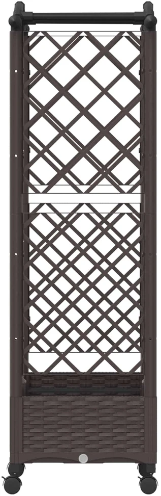 Pakeltas lovas su trelėmis ir stogu Ruda 124 x 40 x 129 cm PP