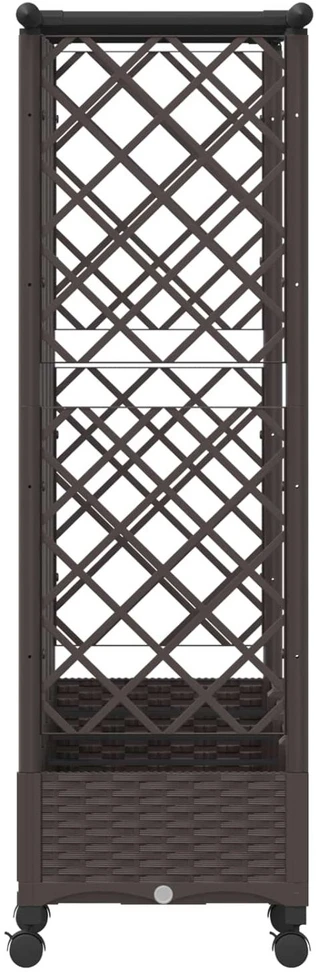 Pakeltas lovas su trelėmis ir stogu Ruda 202,5 x 40 x 127 cm PP