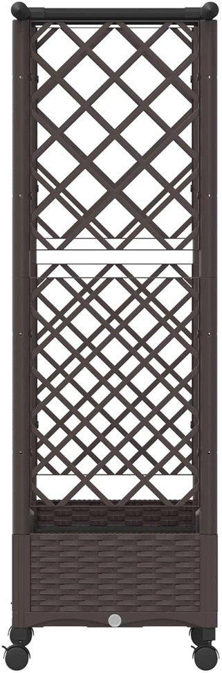 Pakeltas lovas su trelėmis ir stogu Ruda 122,5 x 40 x 127 cm PP