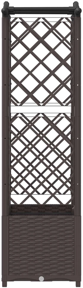 Pakeltas lovas su trelėmis ir stogu Ruda 122 x 40 x 138 cm PP