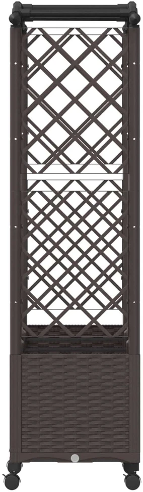 Pakeltas lovas su trelėmis ir stogu Ruda 164 x 40 x 144 cm PP
