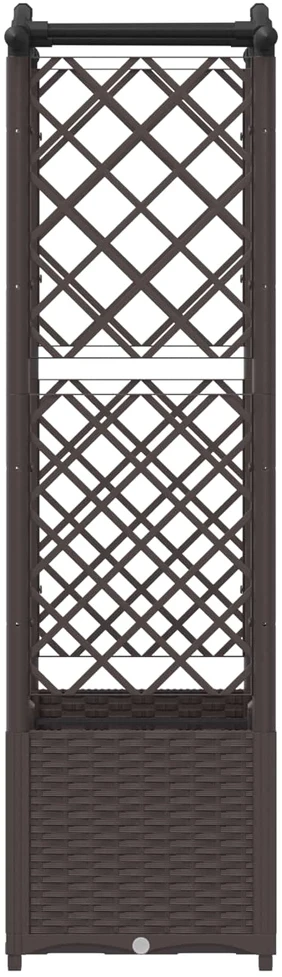 Pakeltas lovas su trelėmis ir stogu Ruda 125 x 40 x 138 cm PP