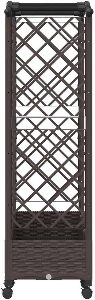 Pakeltas lovas su trelėmis ir stogu Ruda 203,5 x 40 x 129 cm PP