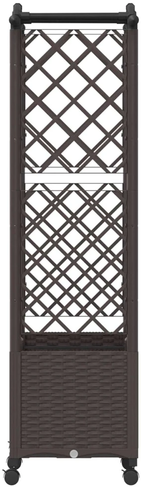 Pakeltas lovas su trelėmis ir stogu Ruda 125 x 40 x 144 cm PP