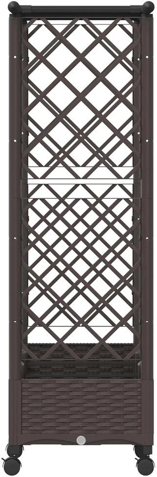 Pakeltas lovas su trelėmis ir stogu Ruda 164 x 40 x 127 cm PP