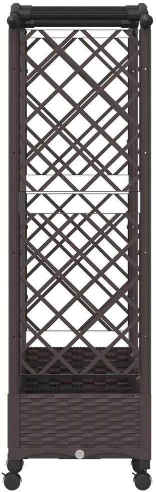 Pakeltas lovas su trelėmis ir stogu Ruda 203,5 x 40 x 129 cm PP