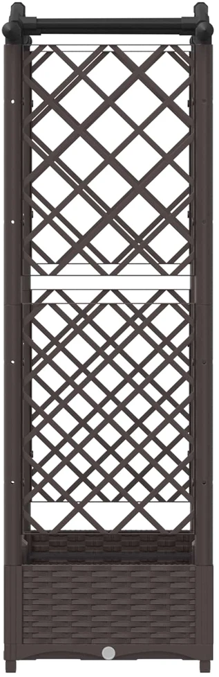 Pakeltas lovas su trelėmis ir stogu Ruda 124 x 40 x 123 cm PP