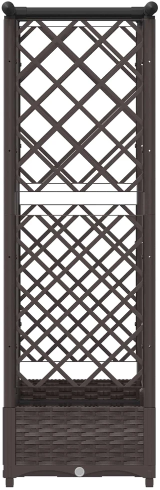 Pakeltas lovas su trelėmis ir stogu Ruda 124 x 40 x 121 cm PP