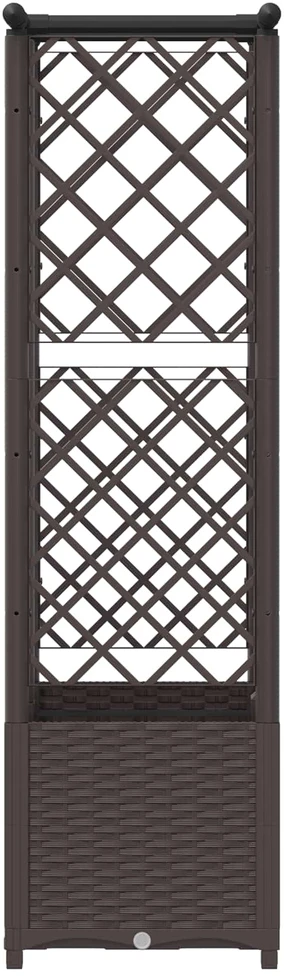 Pakeltas lovas su trelėmis ir stogu Ruda 124 x 40 x 136 cm PP
