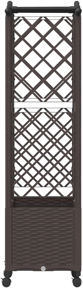 Pakeltas lovas su trelėmis ir stogu Ruda 125 x 40 x 144 cm PP