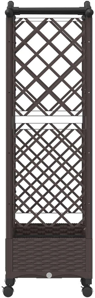 Pakeltas lovas su trelėmis ir stogu Ruda 124 x 40 x 129 cm PP
