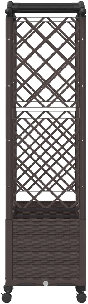 Pakeltas lovas su trelėmis ir stogu Ruda 164 x 40 x 144 cm PP