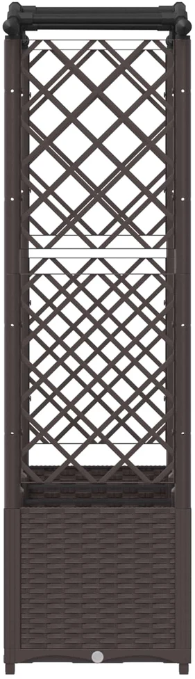 Pakeltas lovas su trelėmis ir stogu Ruda 164 x 40 x 138 cm PP