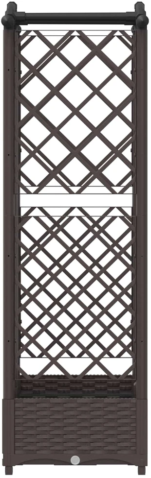 Pakeltas lovas su trelėmis ir stogu Ruda 124 x 40 x 123 cm PP