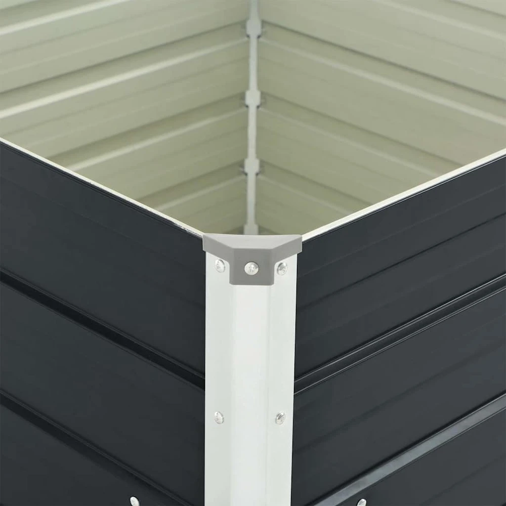 Pakeltas sodo lovelis, antr. sp., 100x100x77cm, galvan. plienas