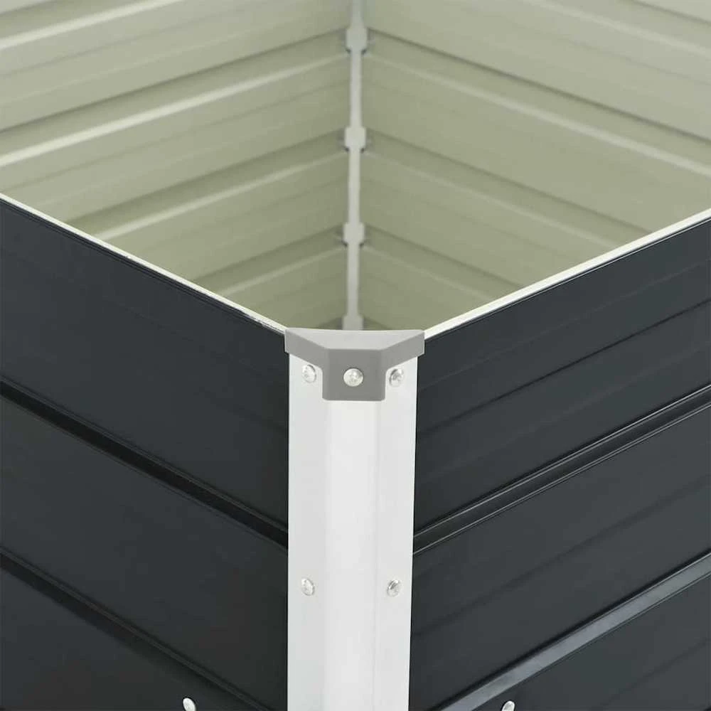 Pakeltas sodo lovelis, antr. sp., 100x100x77cm, galvan. plienas