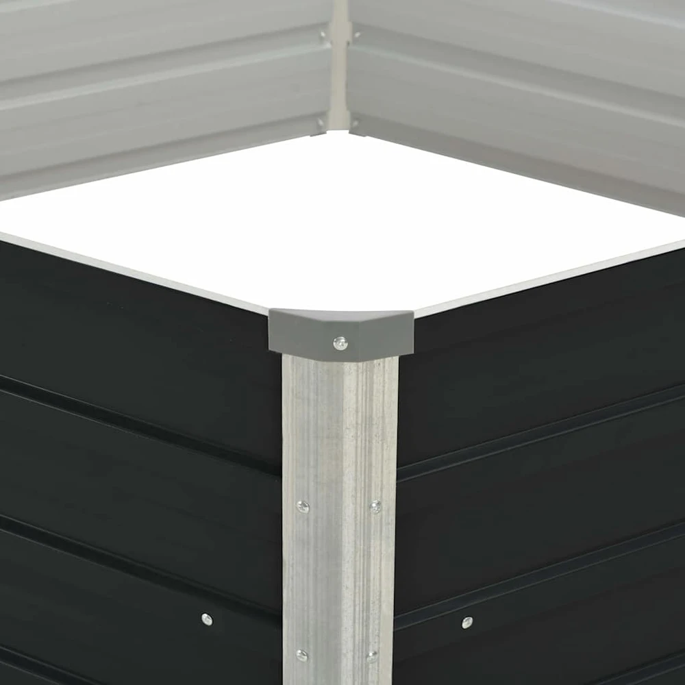 Pakeltas sodo lovelis, antr. sp., 129x129x45cm, galvan. plienas